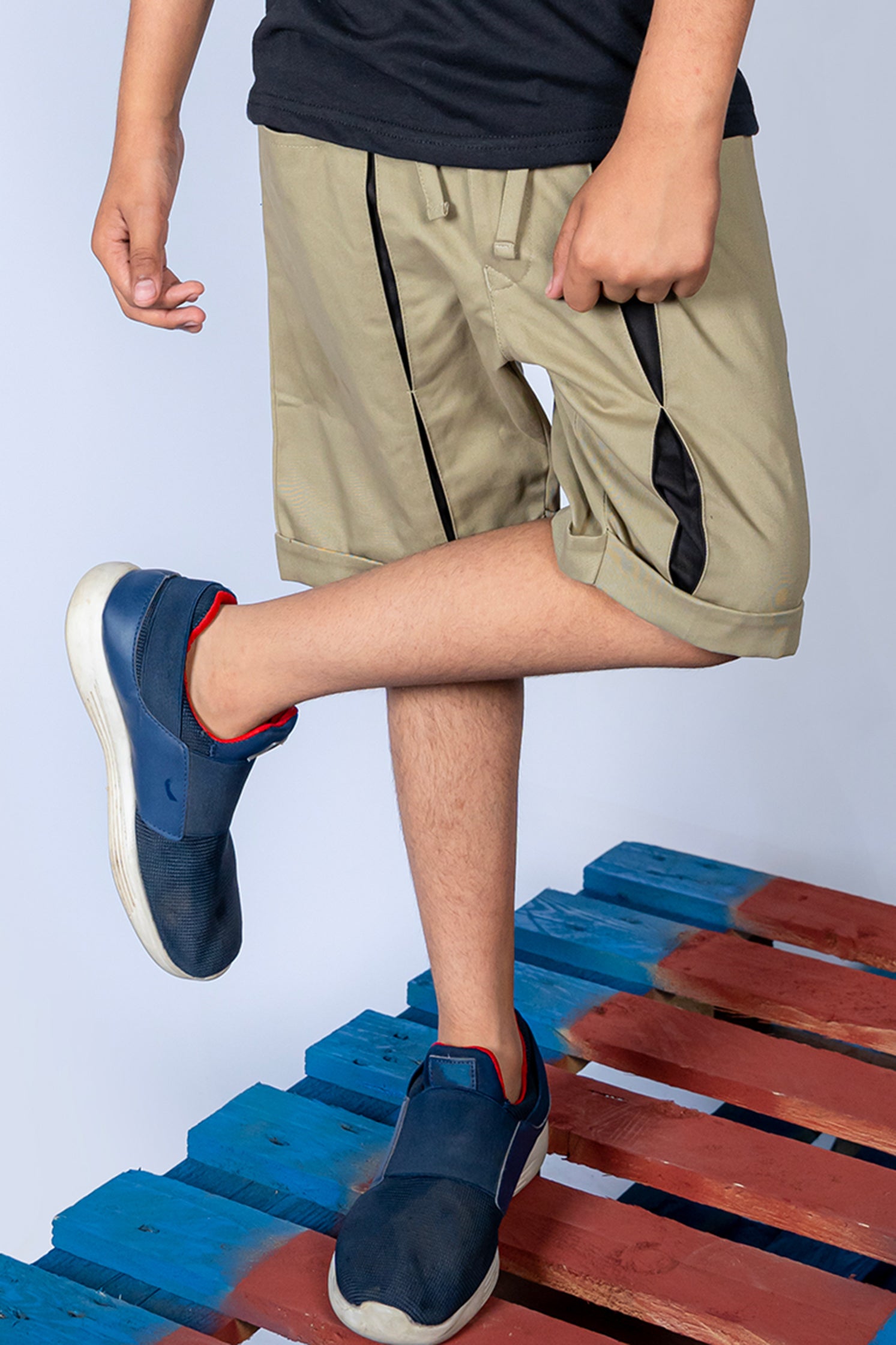 BOY'S TWILL SHORT KHAKI