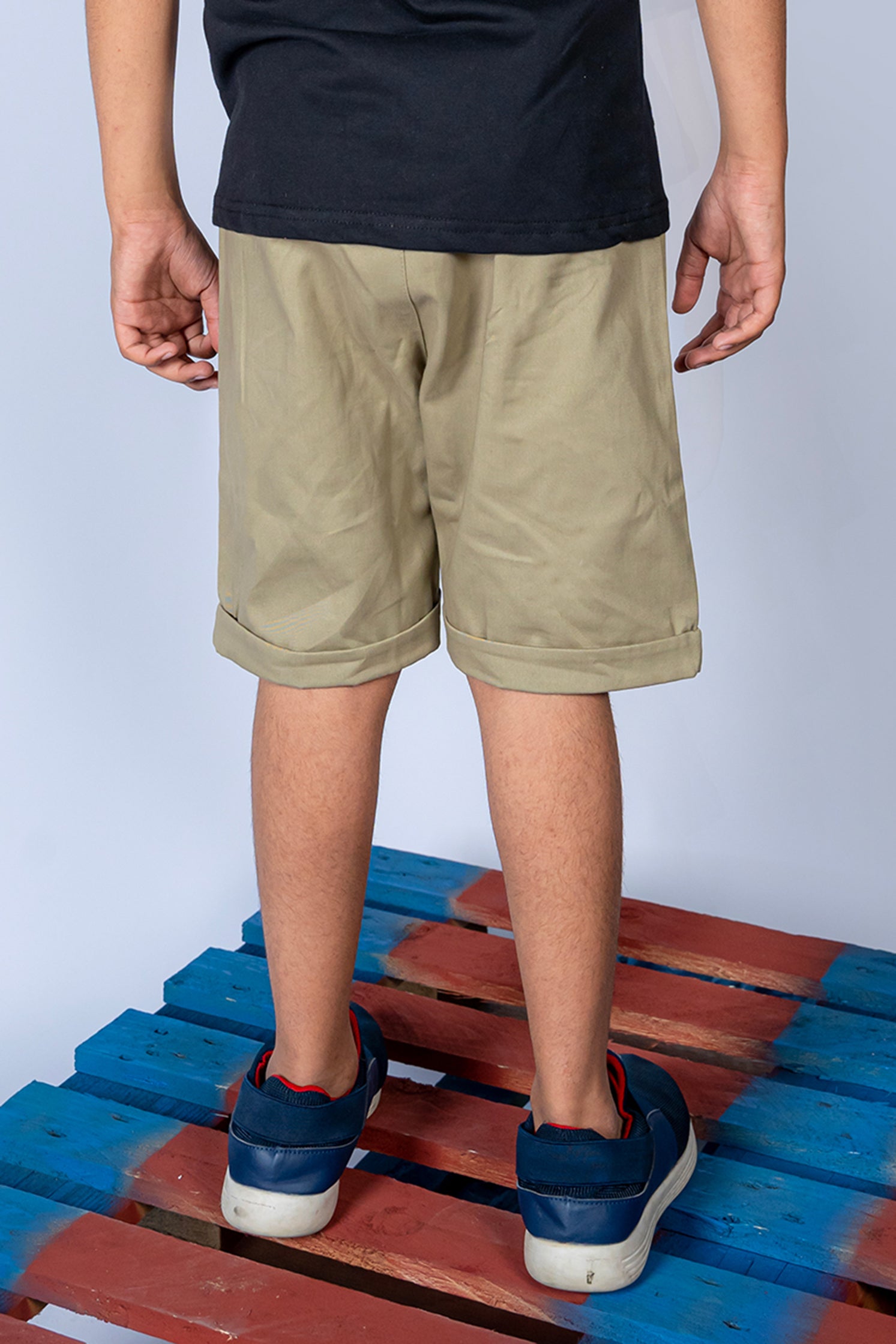BOY'S TWILL SHORT KHAKI
