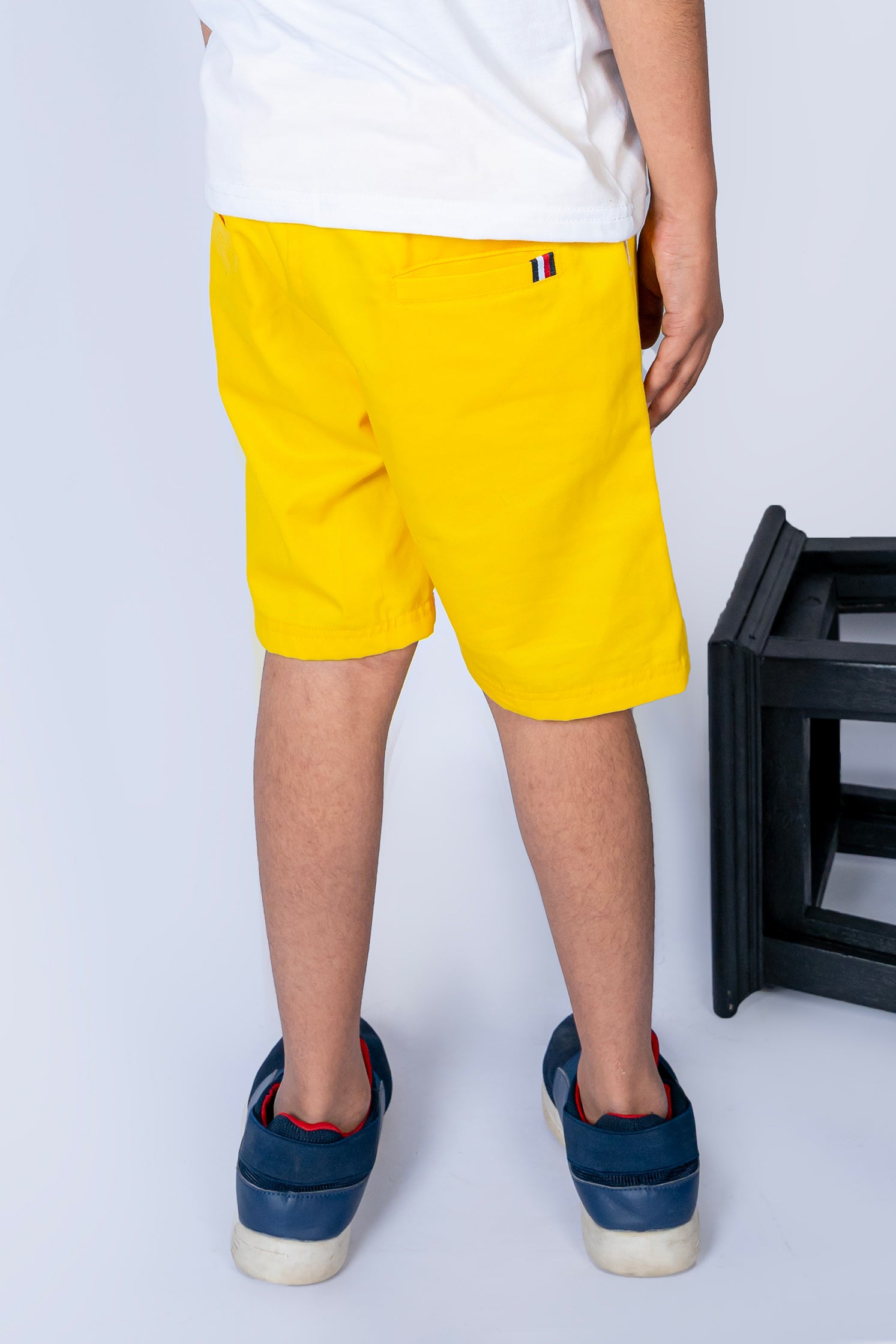 BOY'S TWILL SHORT YELLOW