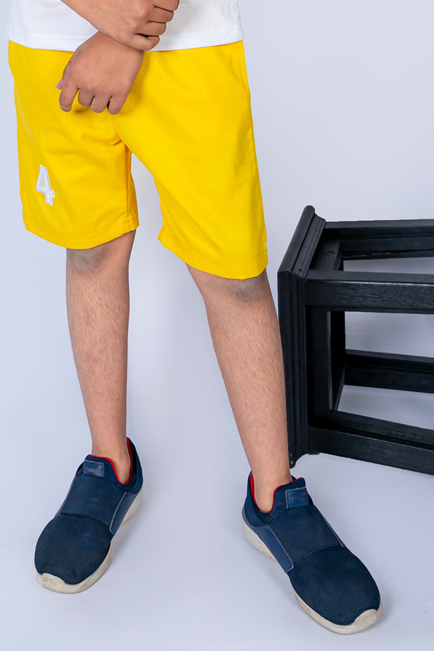 BOY'S TWILL SHORT YELLOW