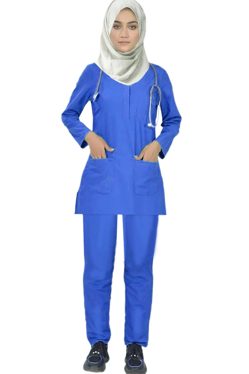FEMALE SOFIA SCRUB SUIT (COMBO OF 2 SCRUB SETS)