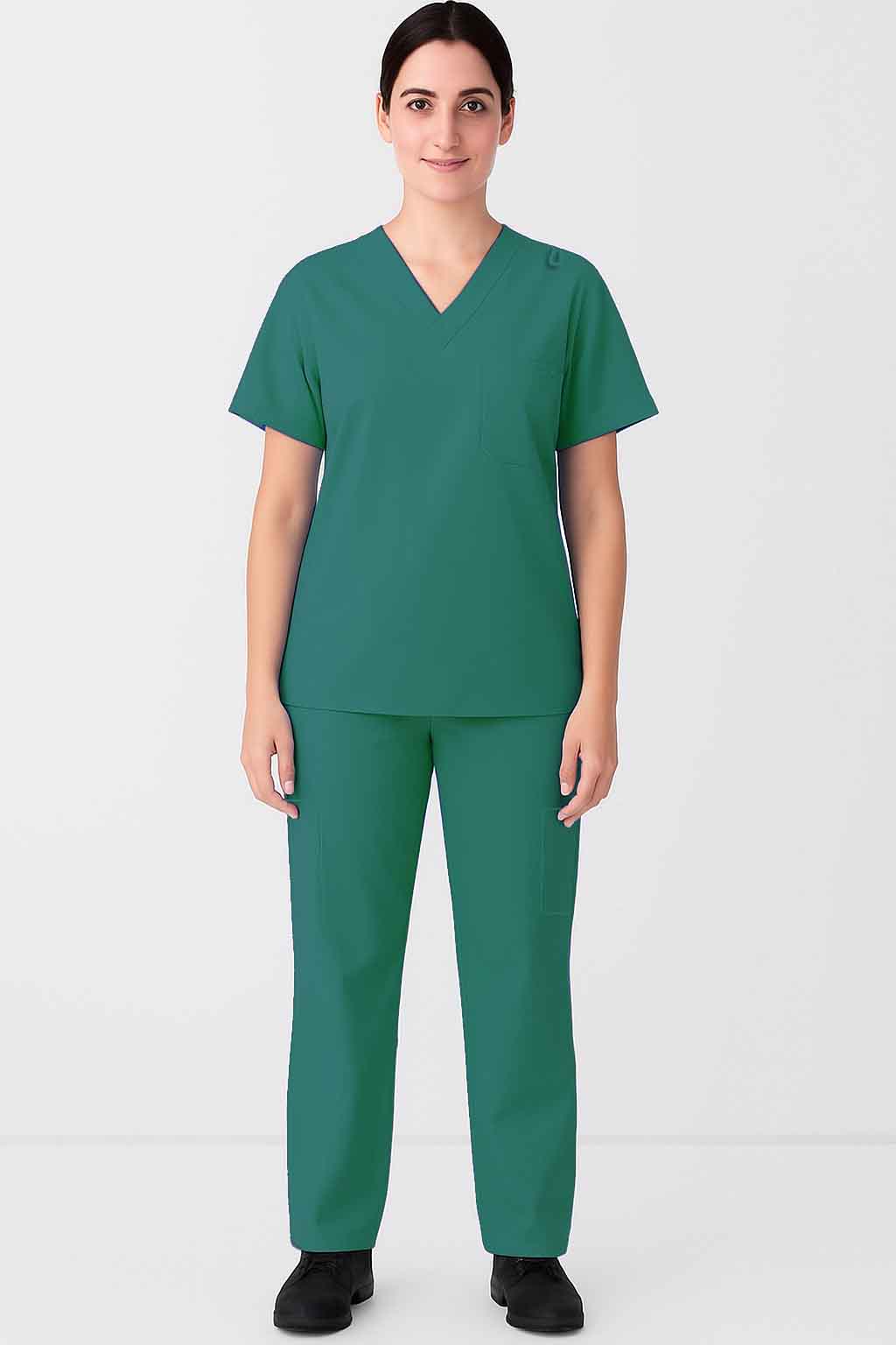FEMALE ALEXANDRA SCRUB SUIT (COMBO OF 2 SCRUB SETS)