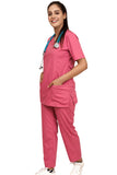 FEMALE V NECK PANNEL “ RAVI “ SCRUB SUIT