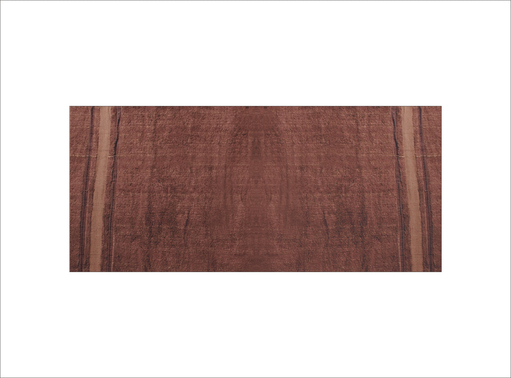 LUXURY 100% COTTON PROFESSIONAL BROWN ZERO TWIST TOWEL