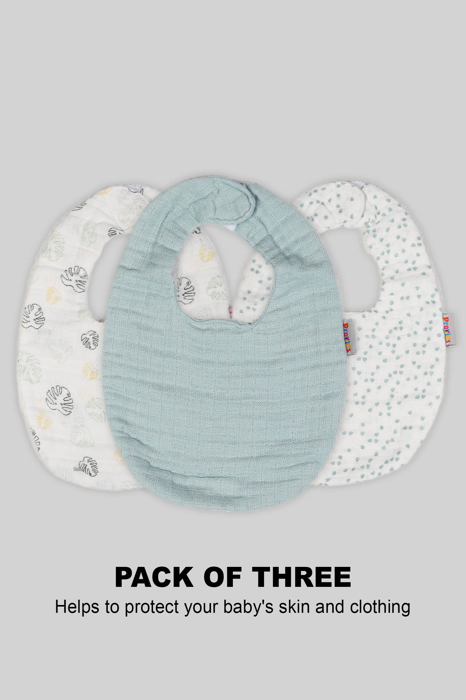 KIDS BIBS 3 IN 1 PACK