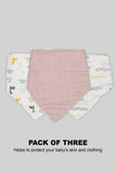 KIDS BIBS 3 IN 1 PACK