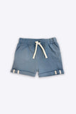 BABY SHORTS BLUE MARL