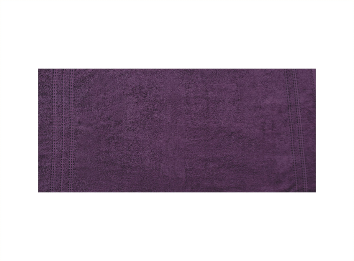 PURPLE ZERO TWIST TOWEL