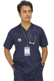 PROFESSIONAL UNISEX GERMAN SCRUB SUIT / OVERLAP V-NECK GERMAN SCRUB SUIT