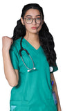 FEMALE V NECK PANNEL “ LINZ “ SCRUB SUIT