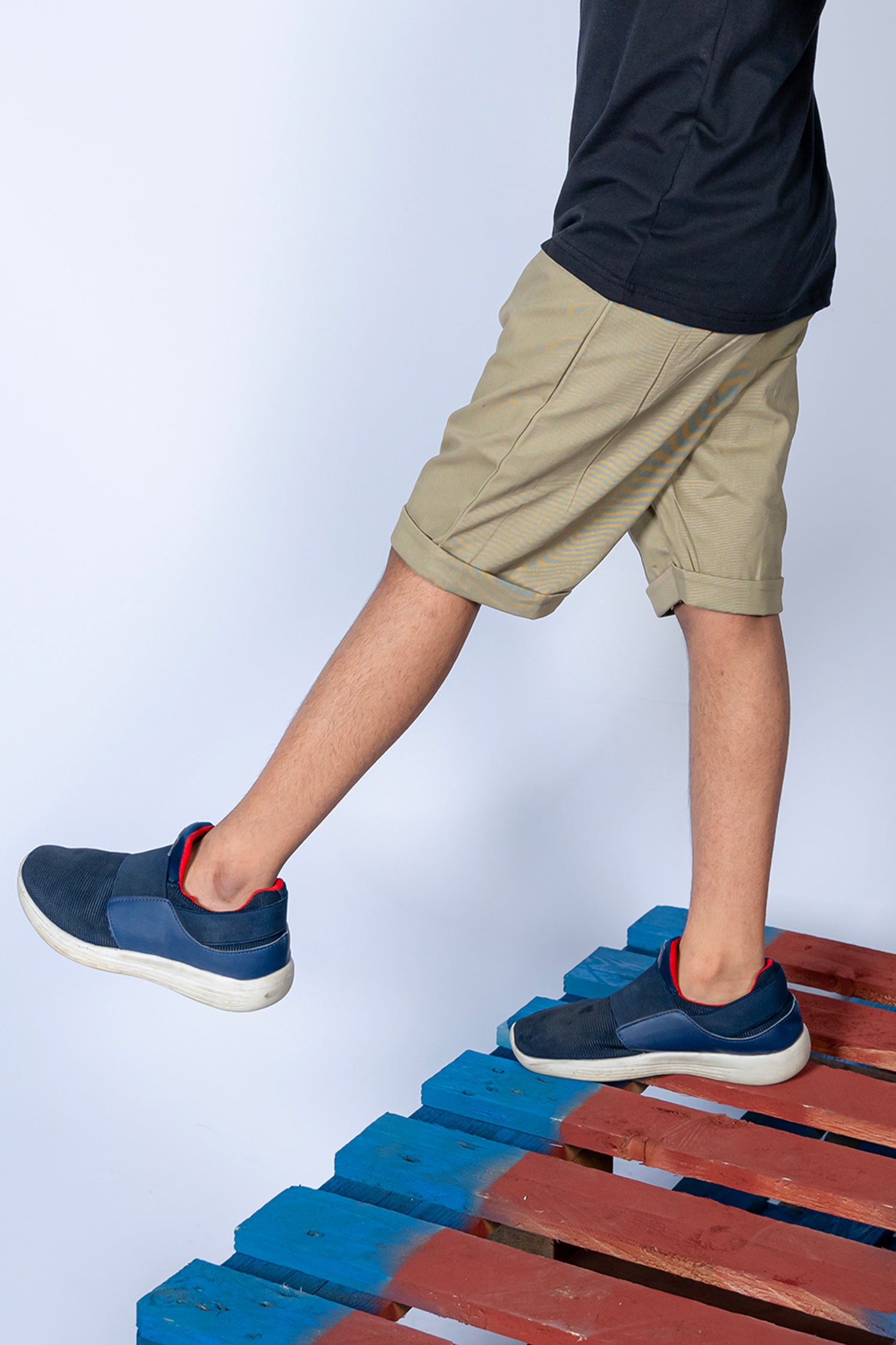 BOY'S TWILL SHORT KHAKI