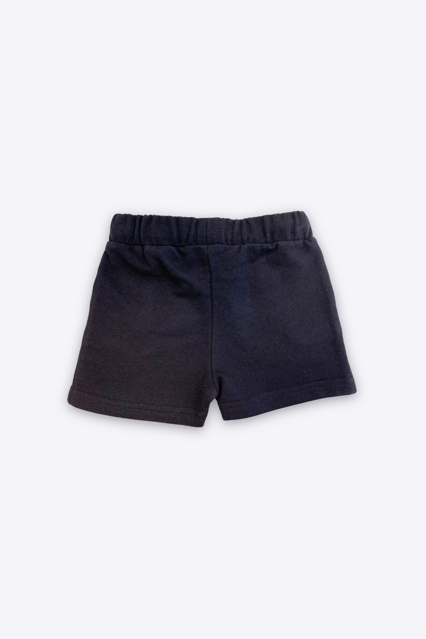 UNISEX BABY SHORT BLACK WITH CHECK