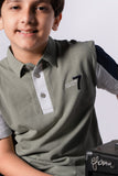 Boy’s embroidery polo shirt