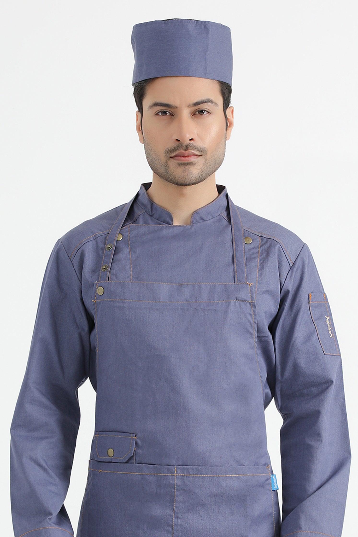 PROFESSIONAL UNISEX BRISTLE CHEF CAP