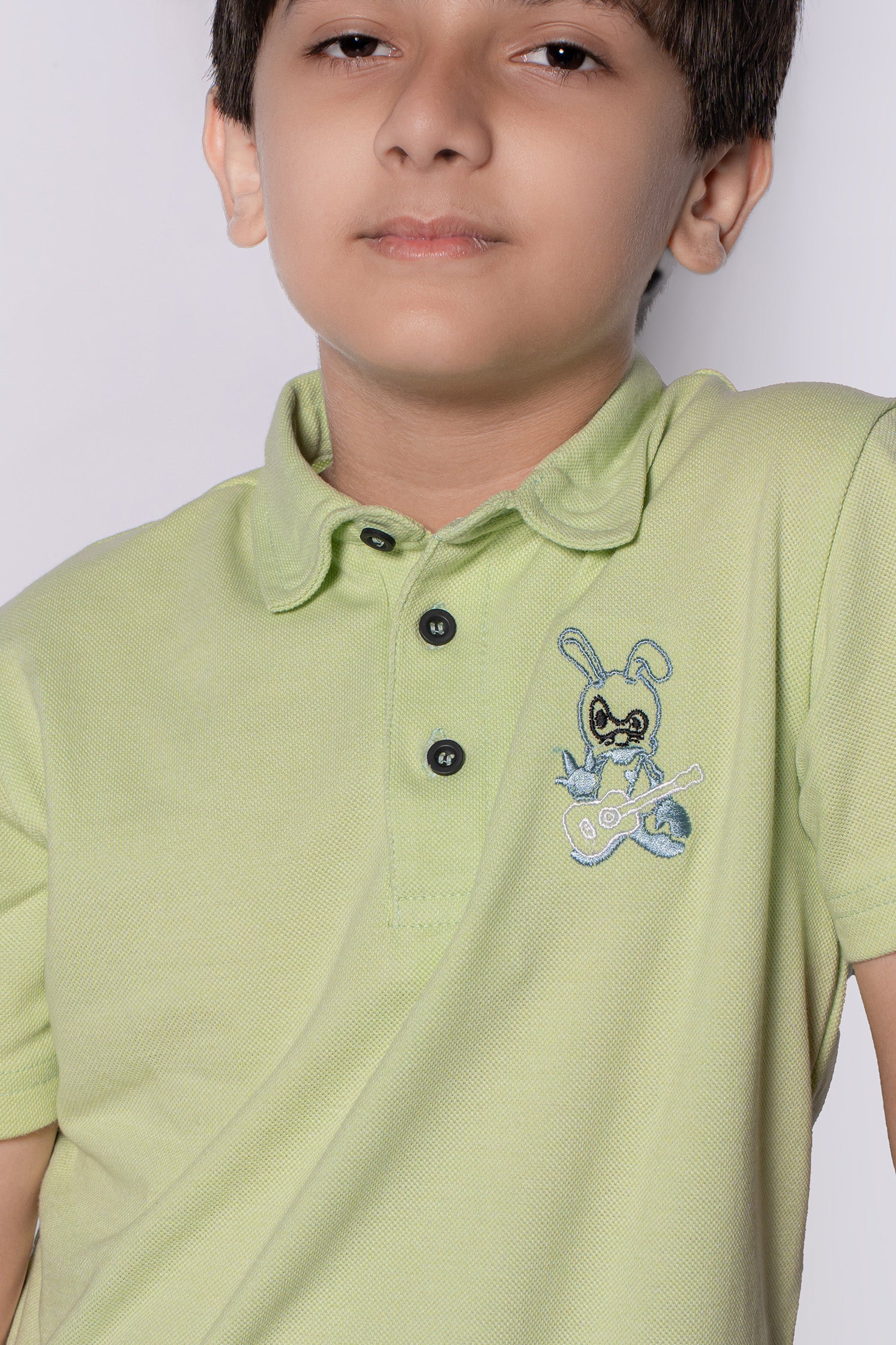 Boy’s embroidery polo shirt
