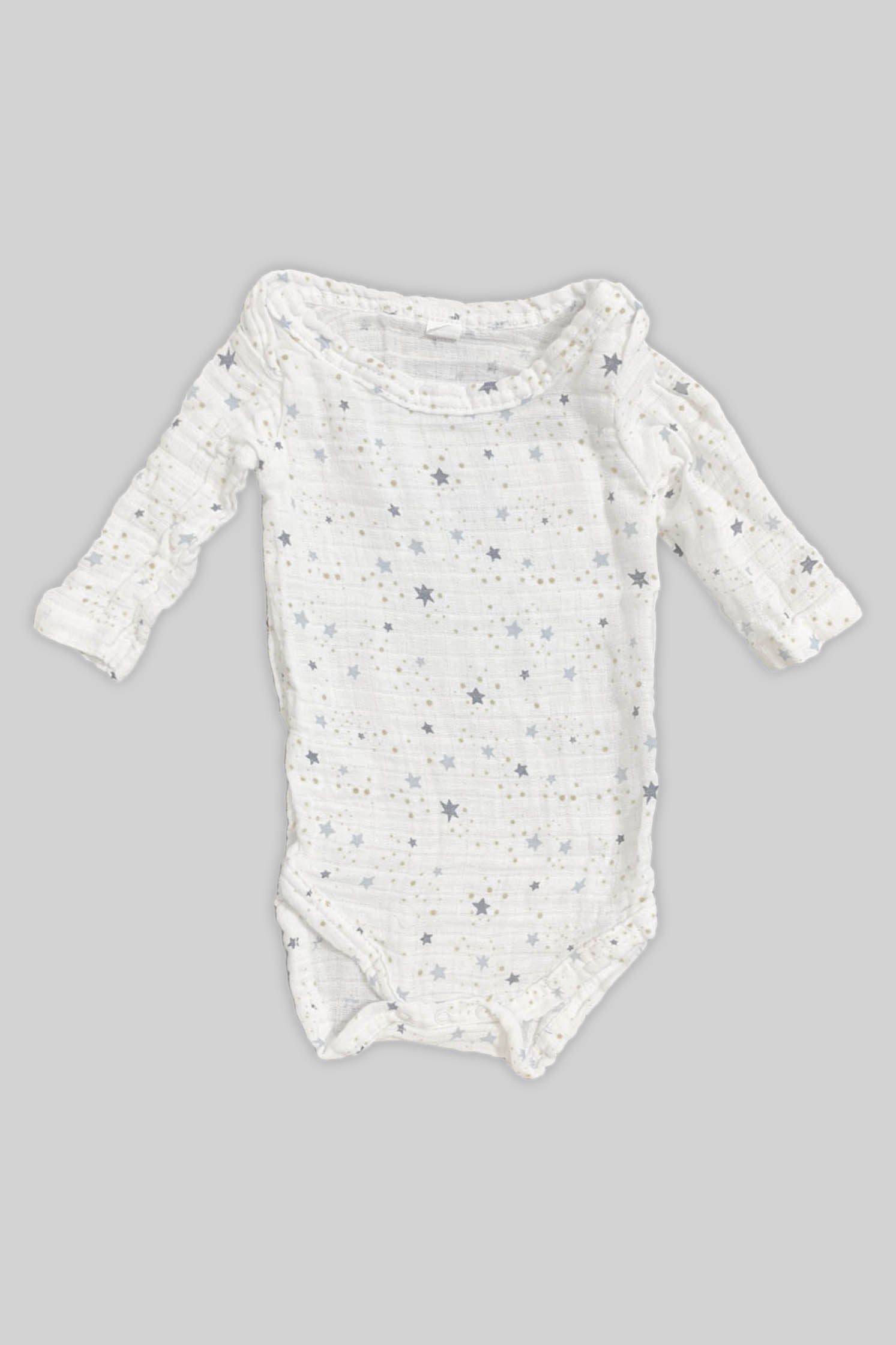 100% SOFT COTTON UNISEX ONESIE (PACK OF 3)