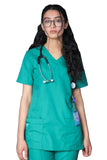 FEMALE V NECK PANNEL “ LINZ “ SCRUB SUIT