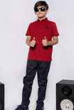 Boy’s embroidery polo shirt