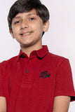 Boy’s embroidery polo shirt