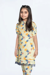 Girls Digital Print 2pc Suit