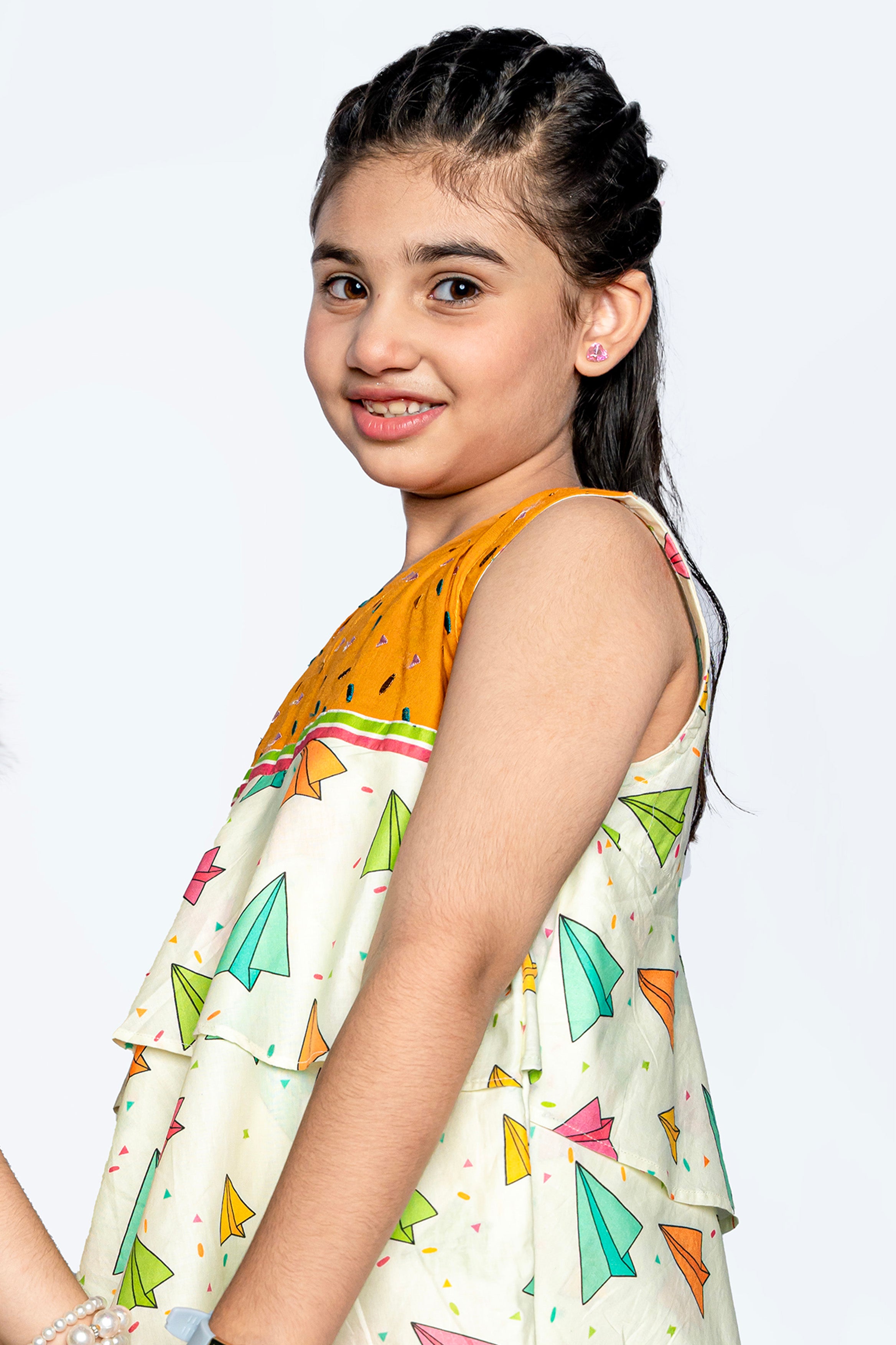Girls Digital Print 2pc Suit