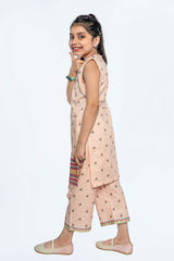Girls Digital Print 2pc Suit