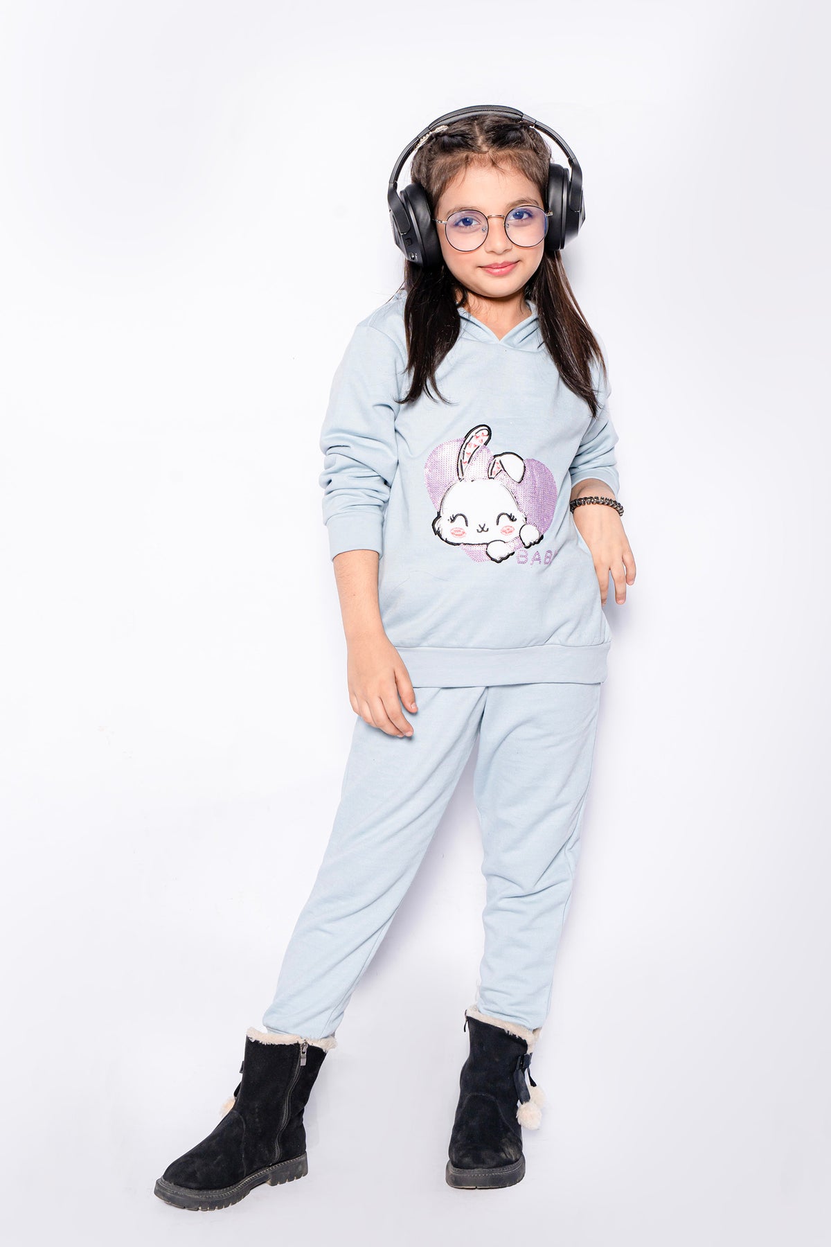 Girls Hoodie With Trouser