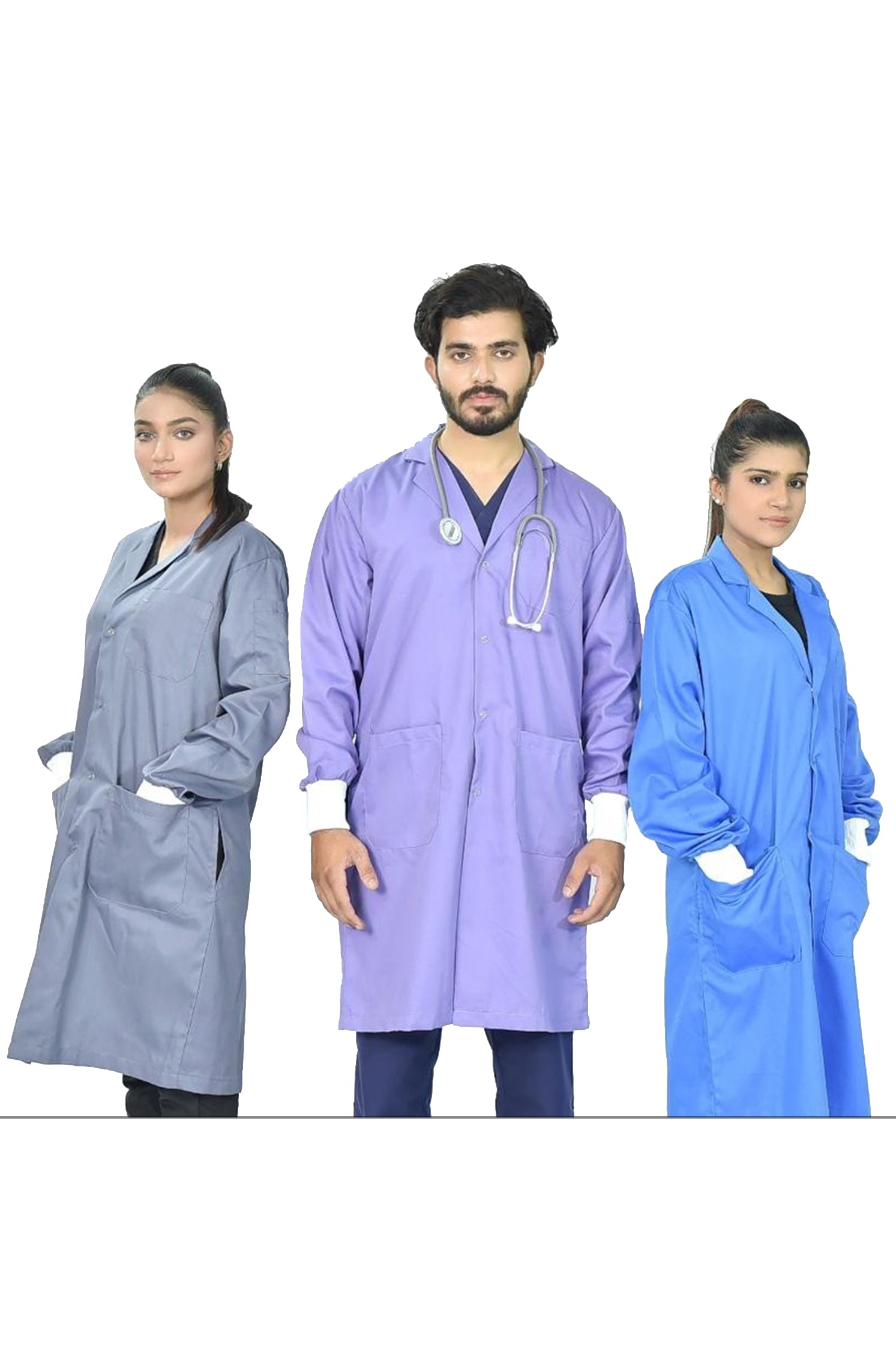 ABHA POLY-COTTON LABCOAT UNISEX