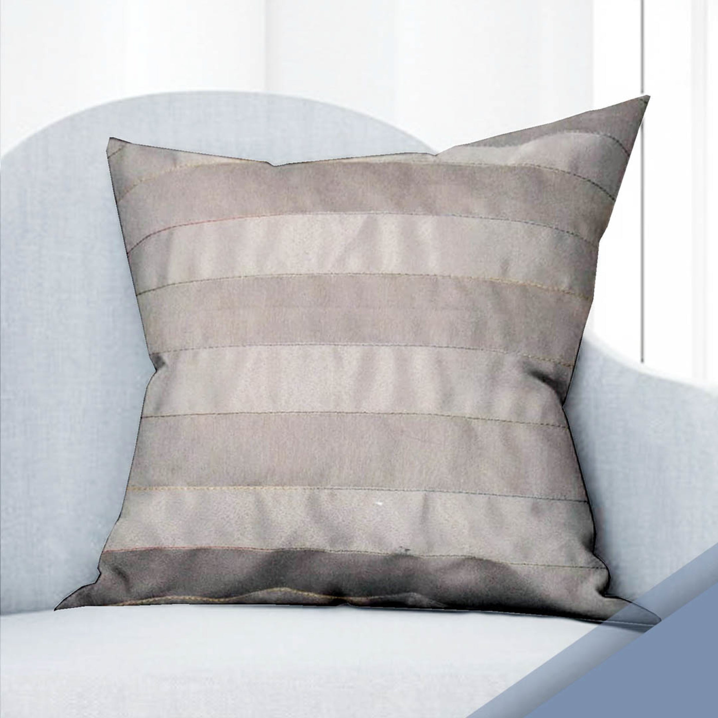 CUSHION COVER D1 BROWN