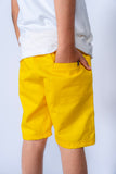 BOYS SHORTS YELLOW