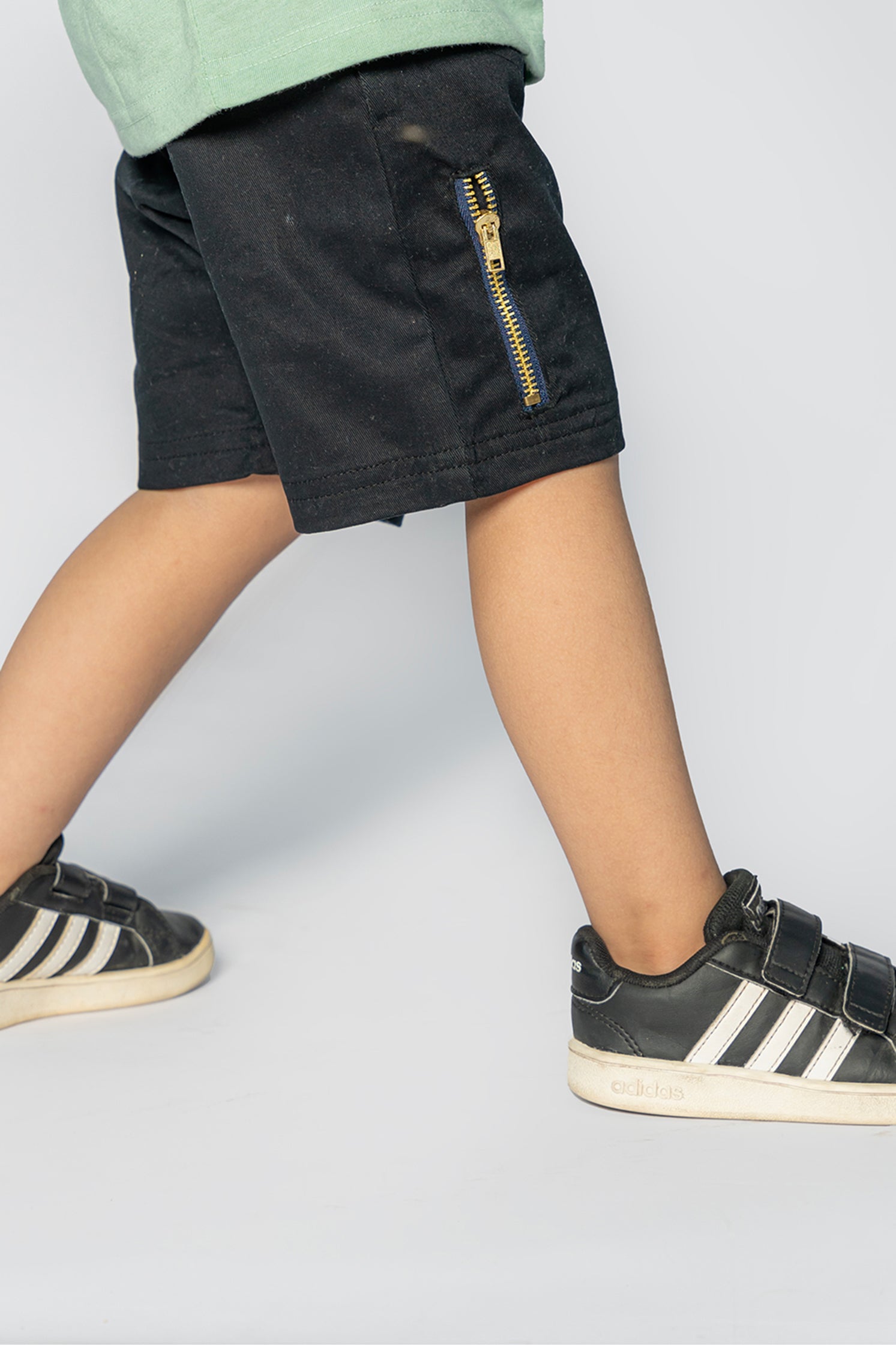 KID'S TWILL SHORT NAVY BLUE