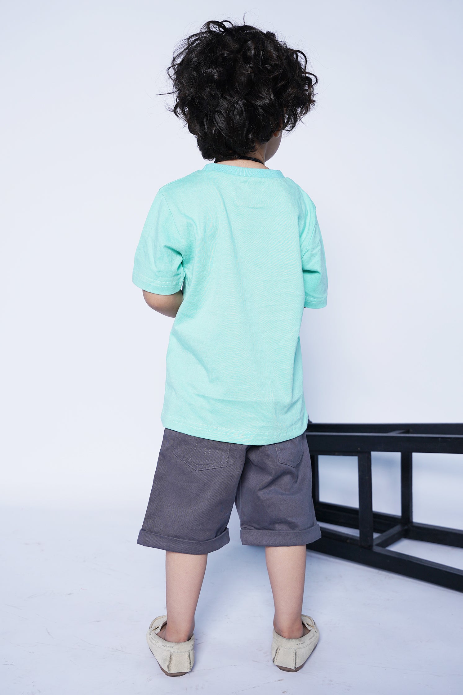 KID'S T-SHIRT FEROZI WITH "BE HAPPY" PRINTING