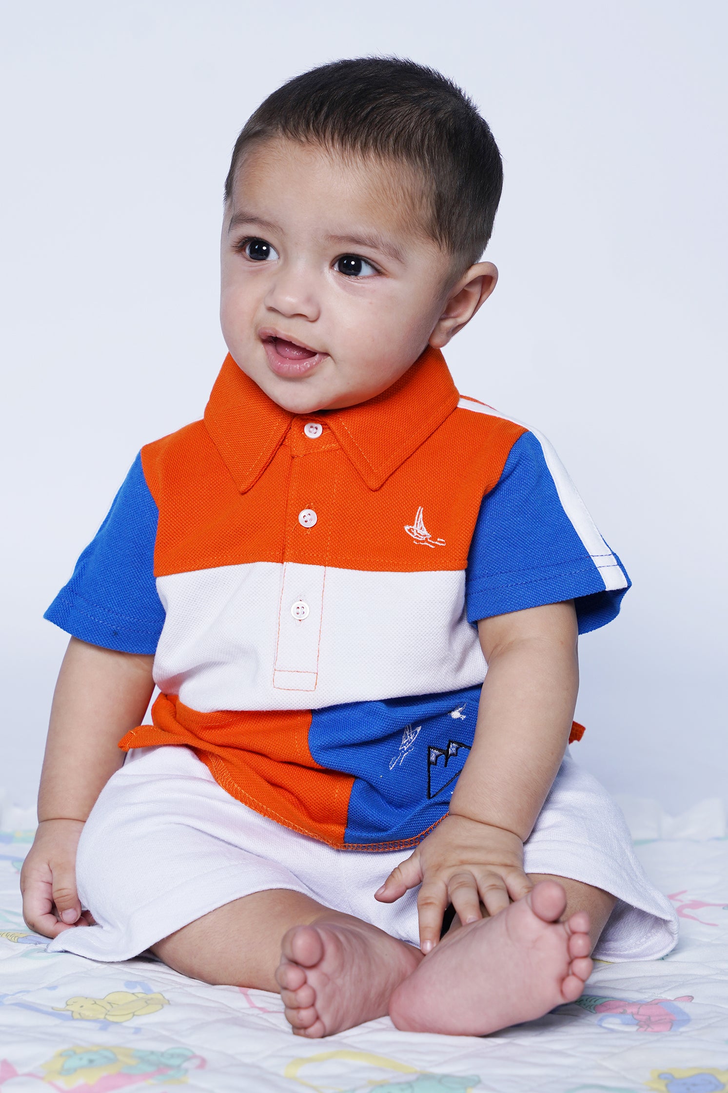 UNISEX BABY POLO MULTI COLOR