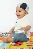 BABY POLO WHITE WITH EMBROIDERY