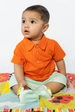 BABY POLO ORANGE