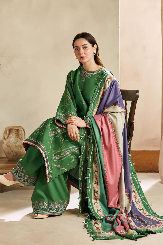 ZARA SHAH JAHAN 3 PEICE UNSTICHED SUIT