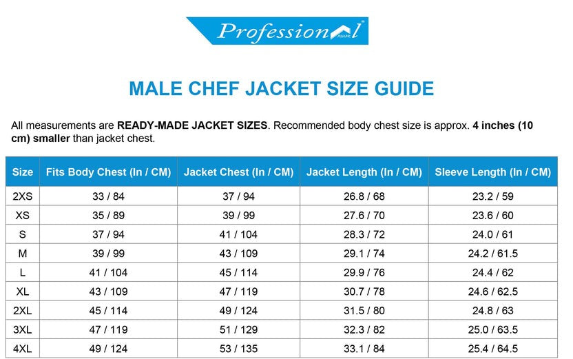 LILLE PROFESSIONAL CHEF JACKET