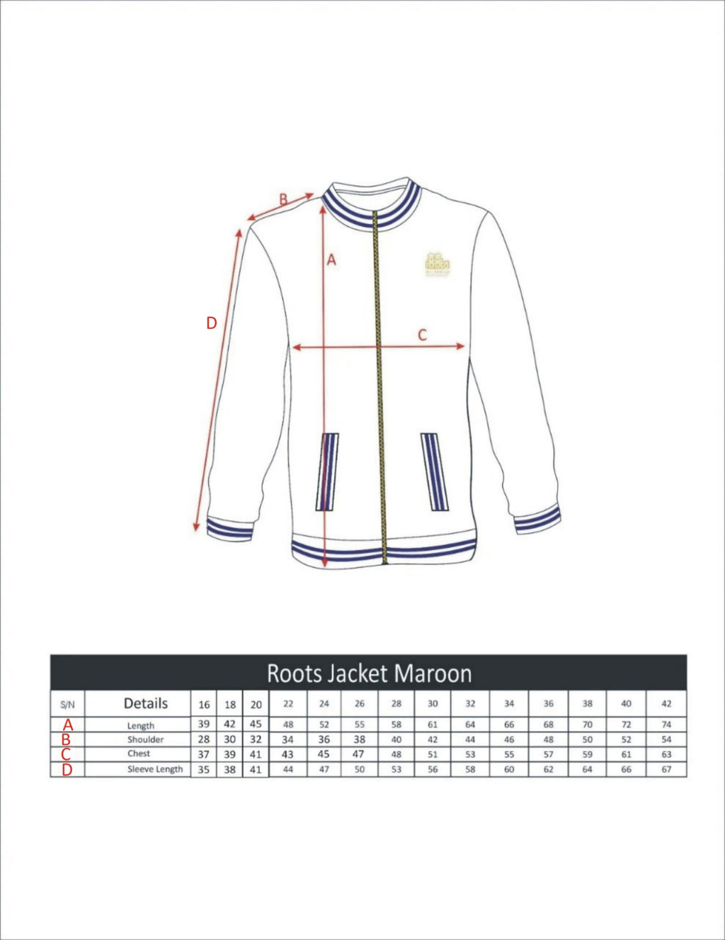ROOTS JACKET BROWN RMS