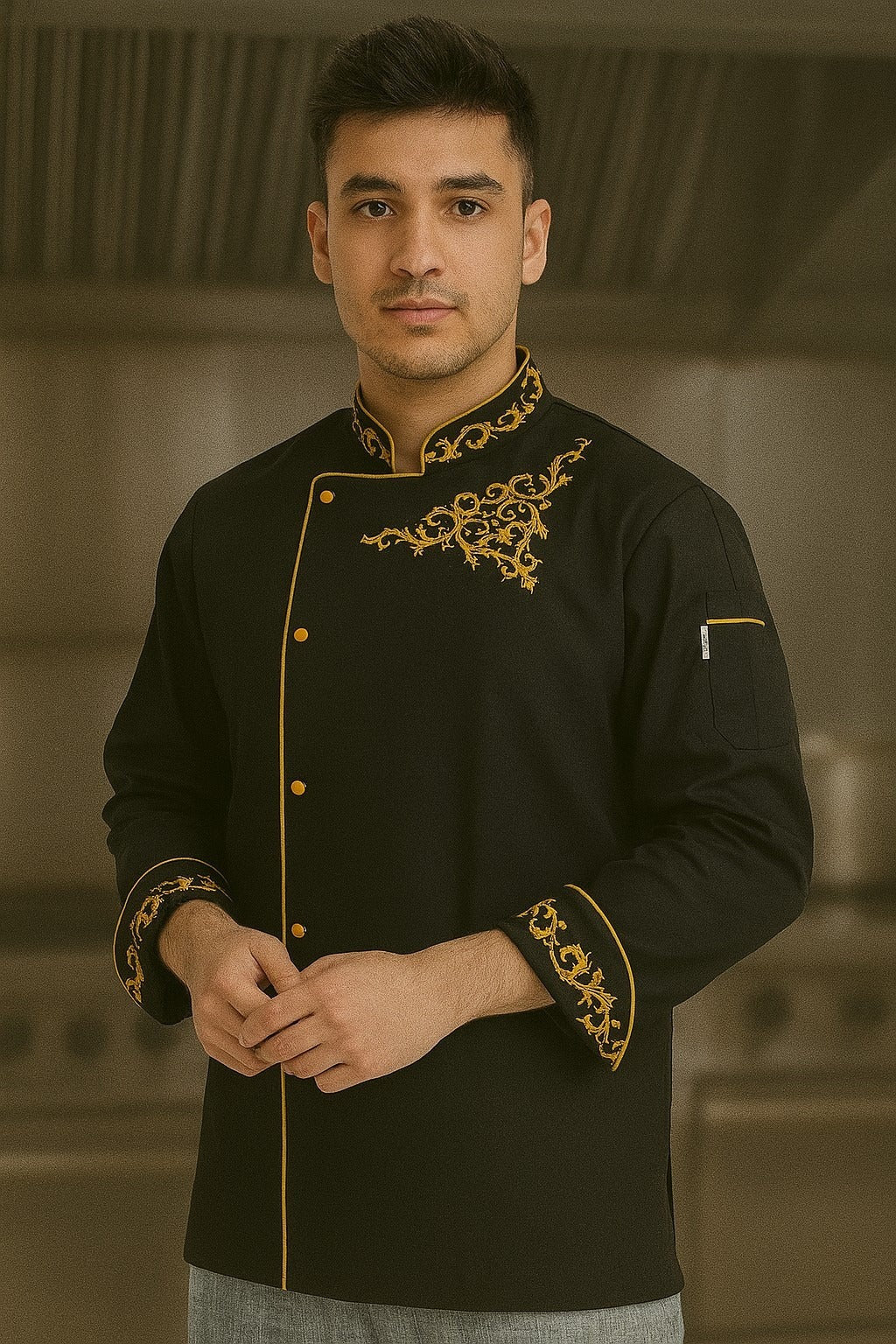 MUGHAL EMB PROFESSIONAL CHEF JACKET