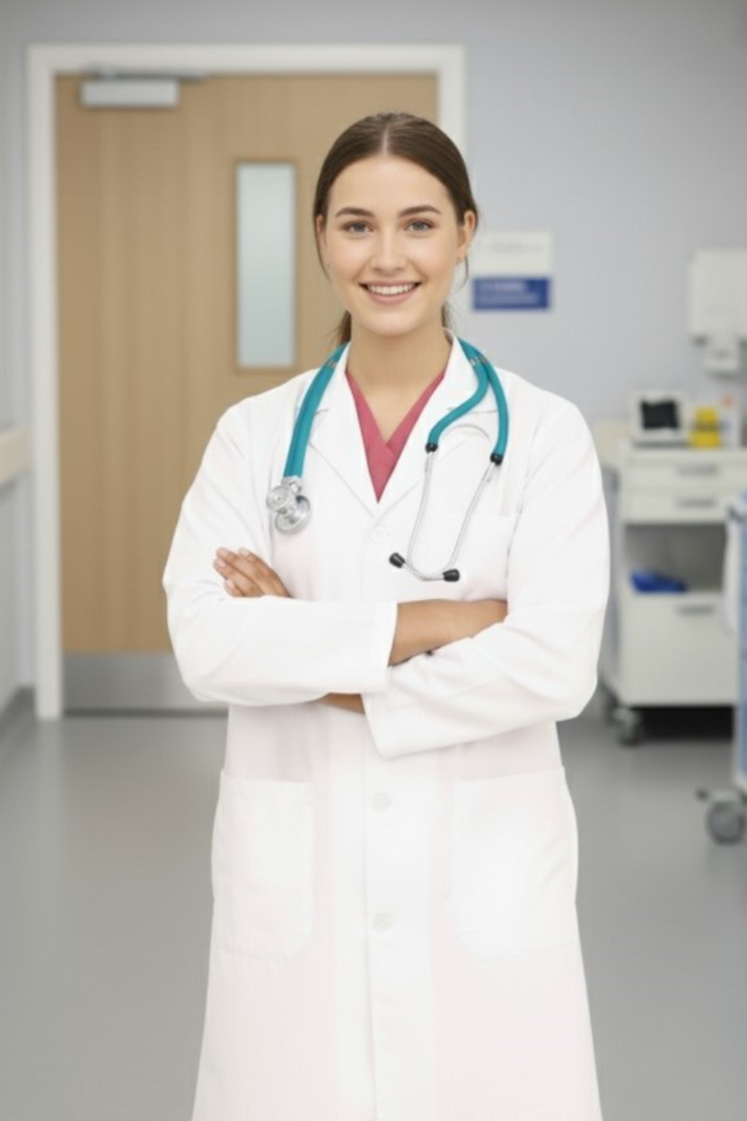 PROFESSIONAL UNISEX LEONA LAB COAT