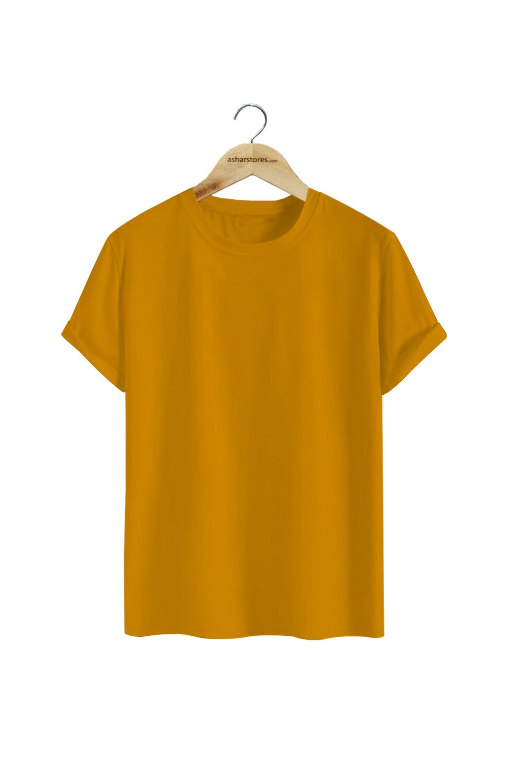 MEN'S SOLID COTTON T-SHIRT