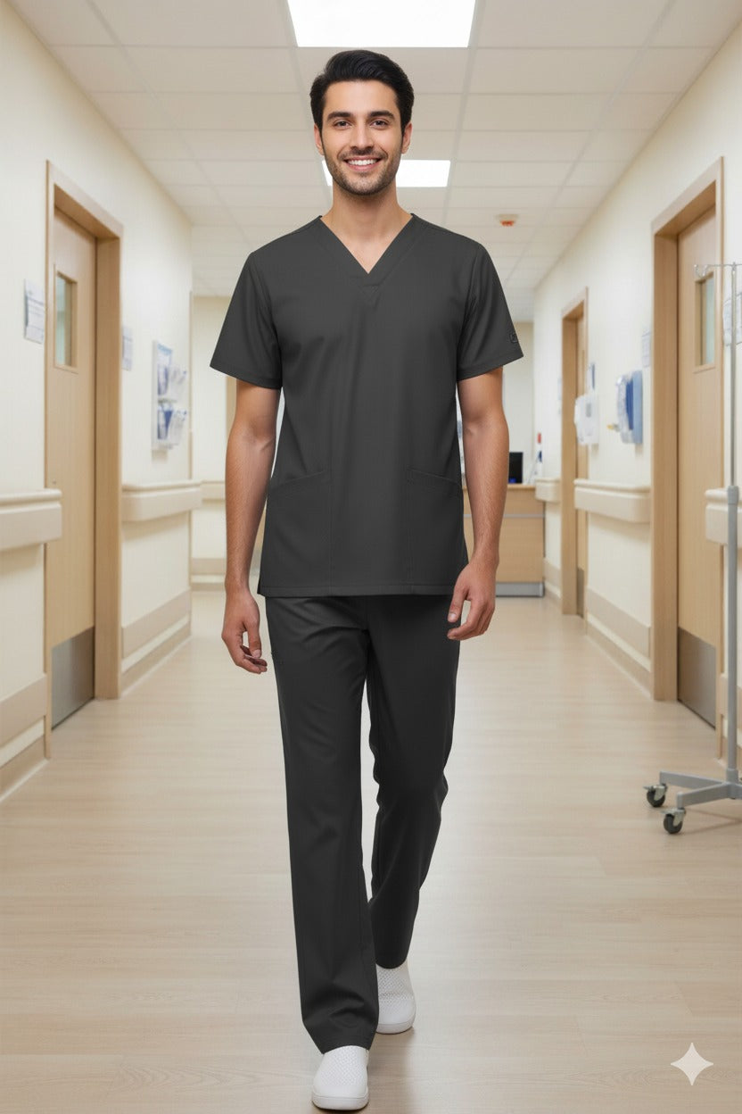 PROFESSIONAL UNISEX CAPE TOWN SCRUB SUIT / CLASSIC V-NECK MEDICAL CAPE TOWN SCRUB SUIT