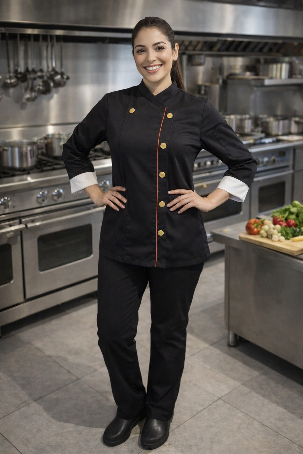 FEMALE JULIA PROFESSIONAL CHEF JACKET