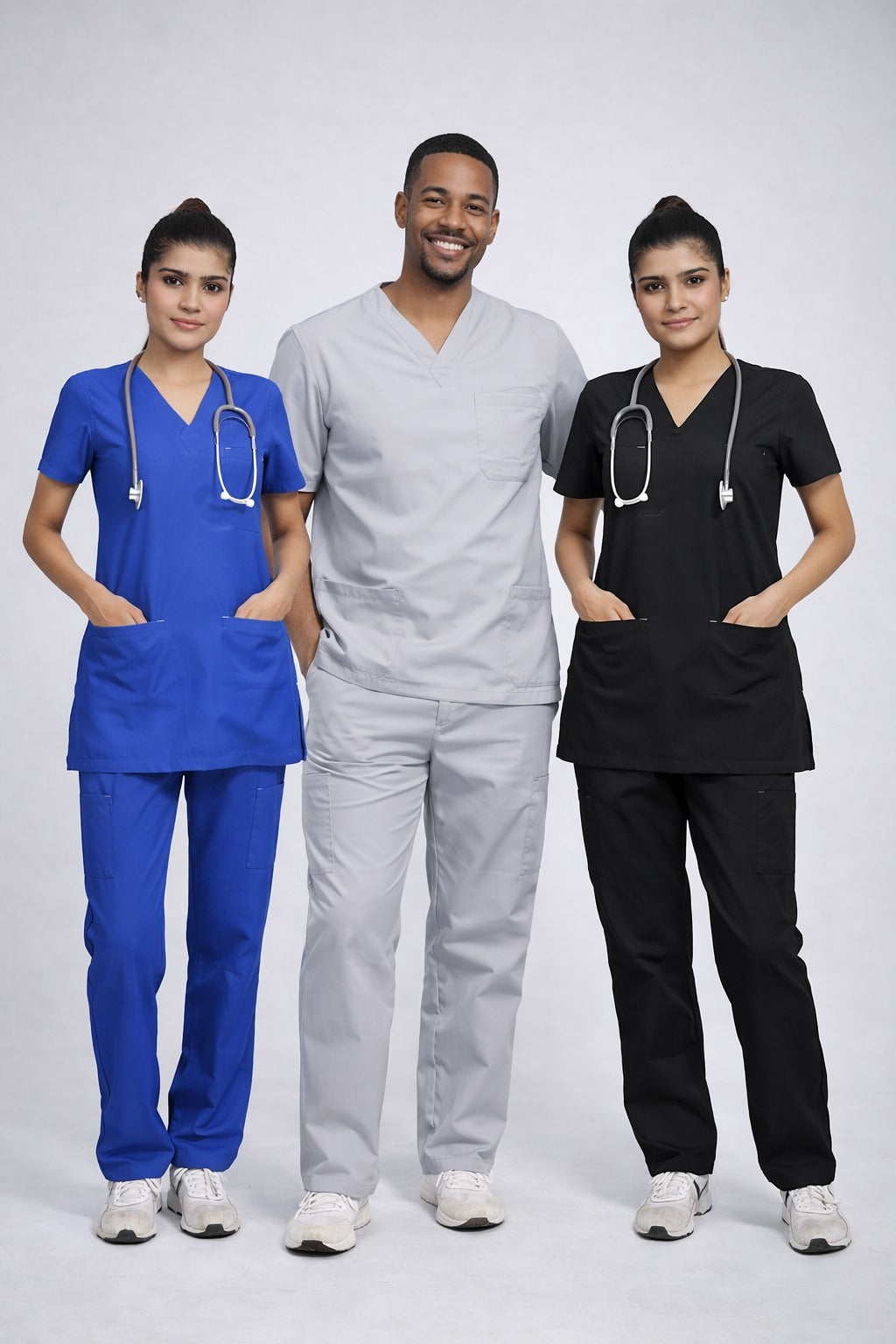 UNISEX MILANO SCRUB SUIT (COMBO OF 2 SCRUB SETS)