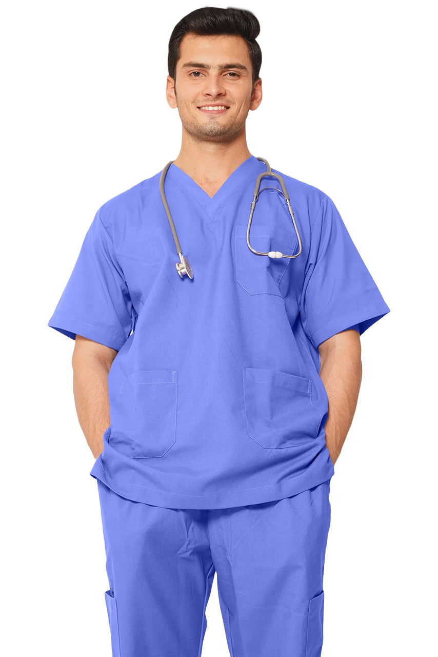 PROFESSIONAL Al-AIN SCRUB SUIT / V-NECK TWILL COTTON AL-AIN SCRUB SUIT