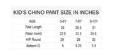 BOY'S KHAKI CHINO PANT