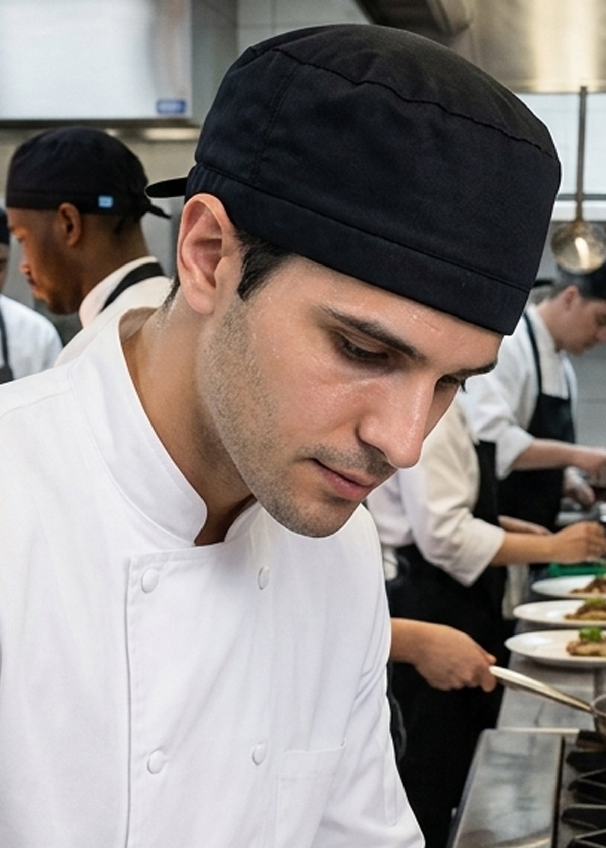 PROFESSIONAL UNISEX BON CHEF CAP