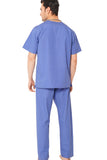 UNISEX & REVERSIBLE V OVERLAP NECK SWISS STYLE SCRUB SUIT