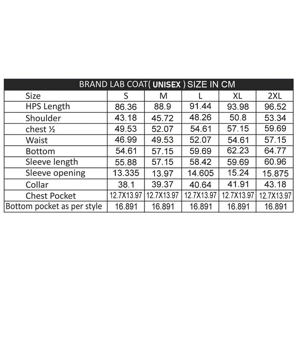 PROFESSIONAL UNISEX LEONA LAB COAT