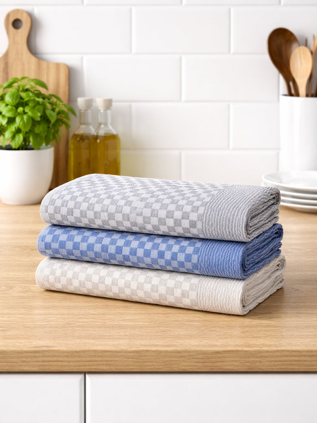 LONDON CHECK CLEANING CLOTH